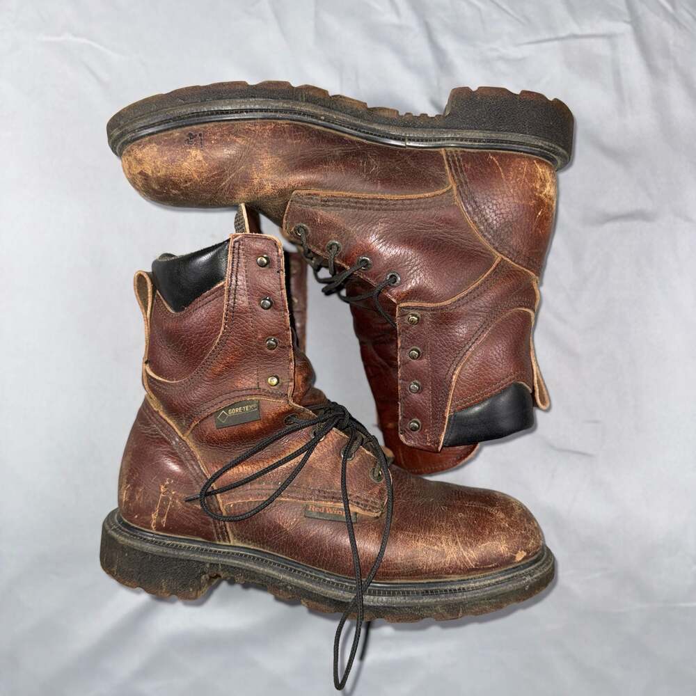 Red Wing 1412 Gore-Tex Waterproof Work Boots Men's Size 9 D